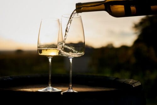 Riesling Weinglas