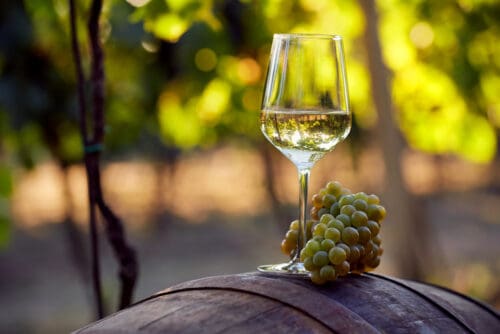 Chardonnay Weinglas