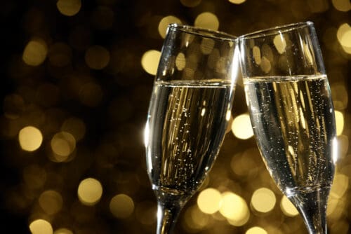 Sekt Glas
